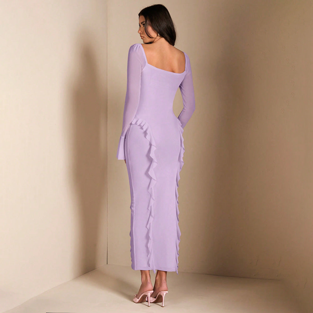 Robe de plage élégante à motifs floraux